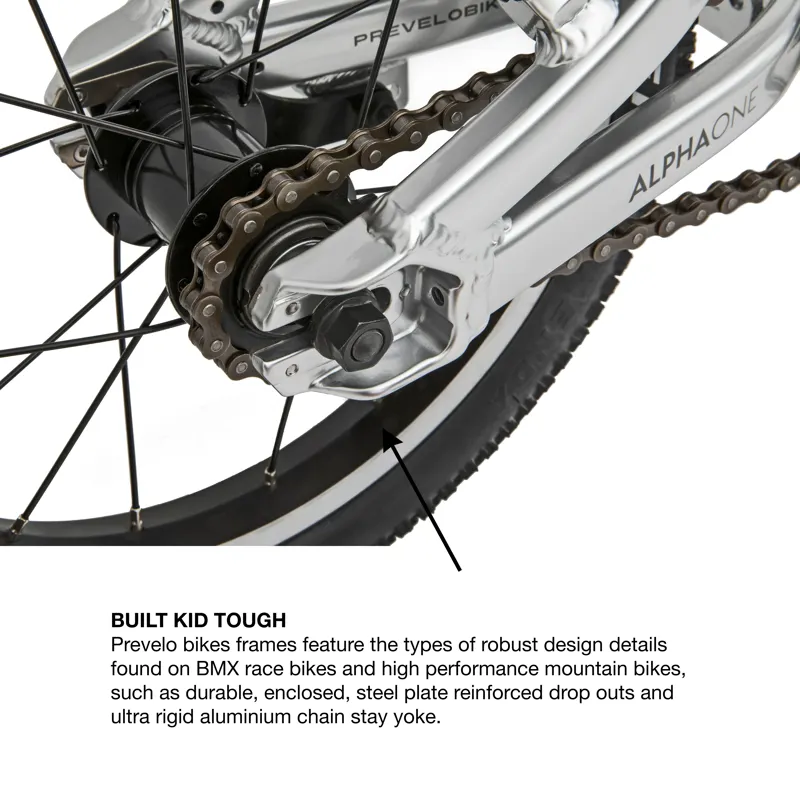 Prevelo Alpha One 14 Inch Kids Complete Bike Purple-6